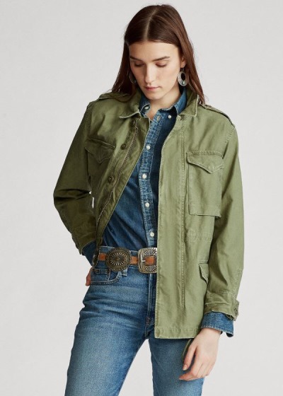 Women's Polo Ralph Lauren Signature Military Jackets | 179285OBN